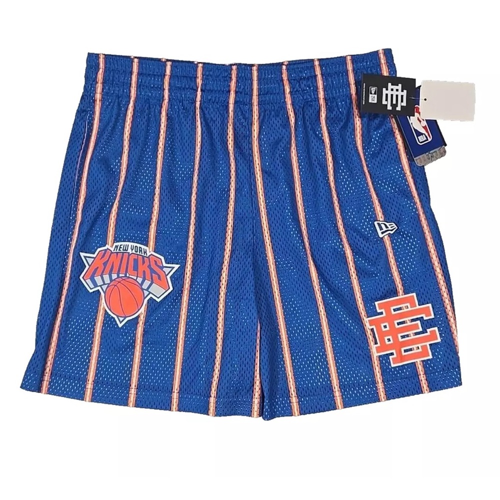 Eric Emanuel x NBA x NEW ERA New York Knicks Shorts!